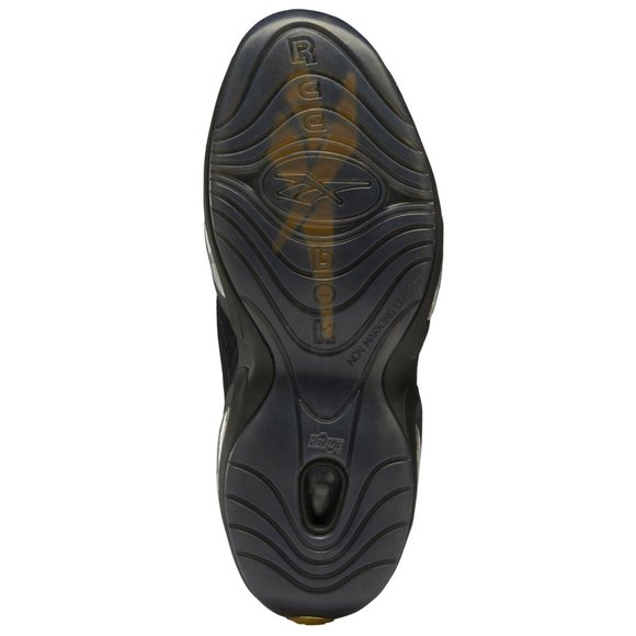 Reebok Question Mid 'Black Gold' Basketball Shoes - Picture 5 of 7